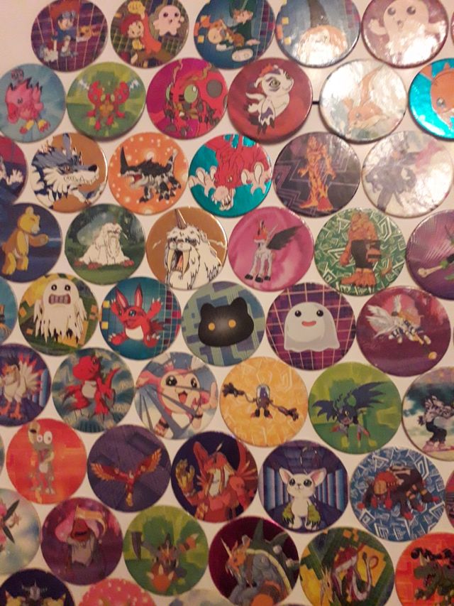 Tazos DIGIMON del año 2000 de Magic BOX