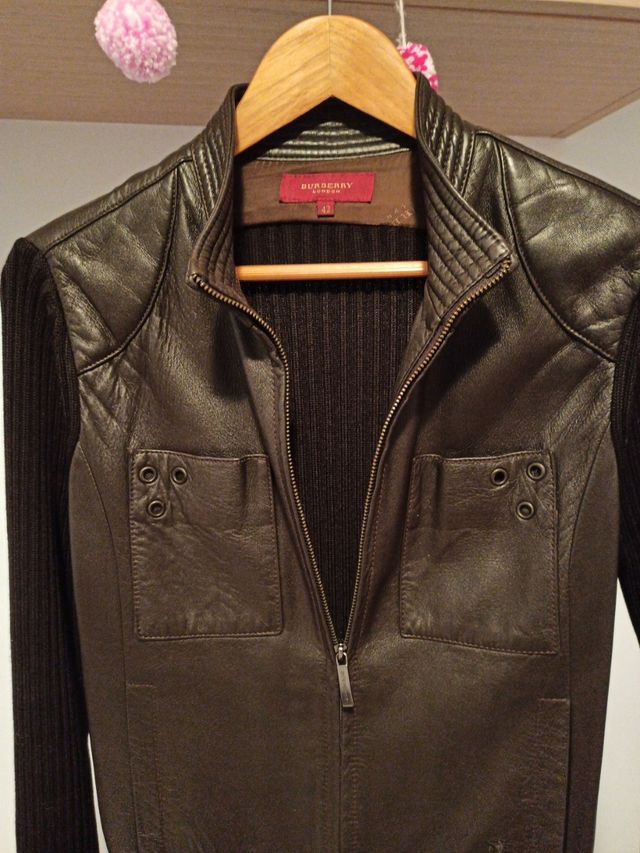 Chaqueta Piel Burberry talla 42