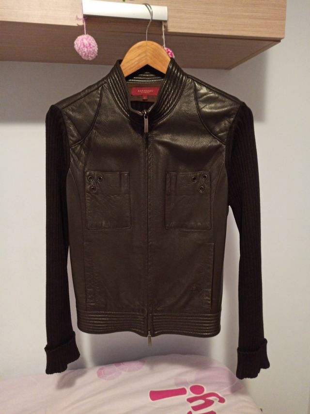 Chaqueta Piel Burberry talla 42
