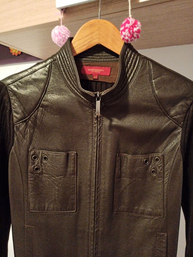 Chaqueta Piel Burberry talla 42