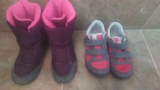 Botas y zapatillas t31 niños 2x1 de segunda mano por 4 EUR en Alcobendas en  WALLAPOP
