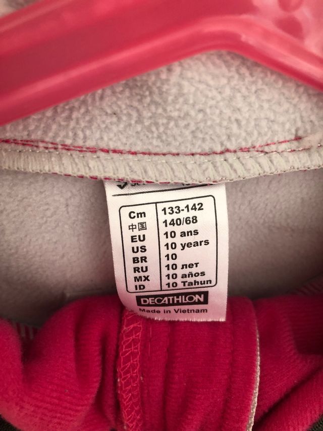 Chaqueta Quechua 10 años