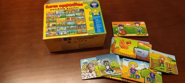 Puzzle infantil en inglés
