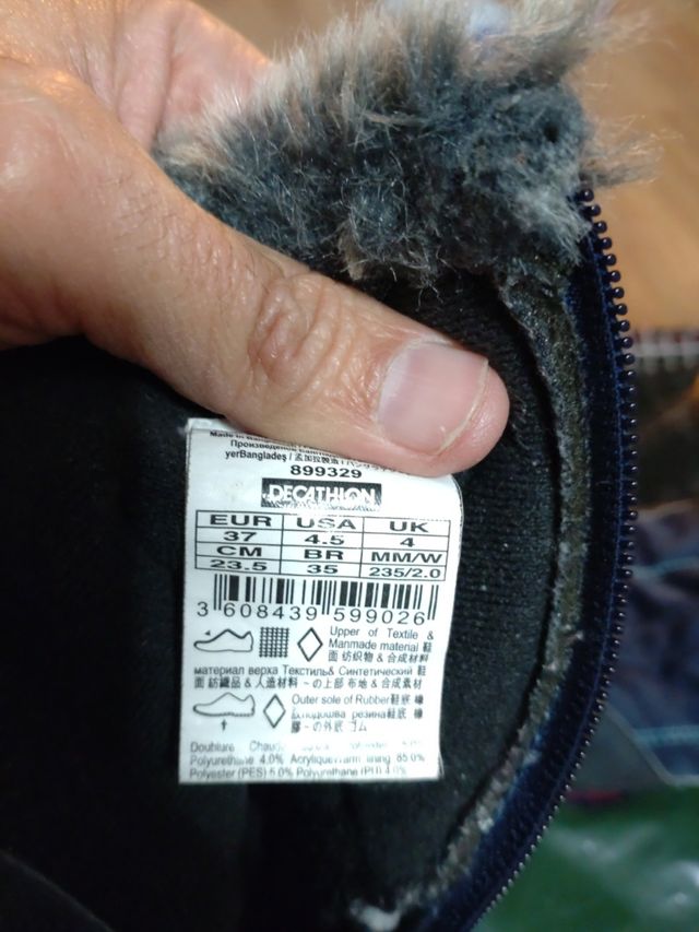 Scarponi da neve per bambini T37