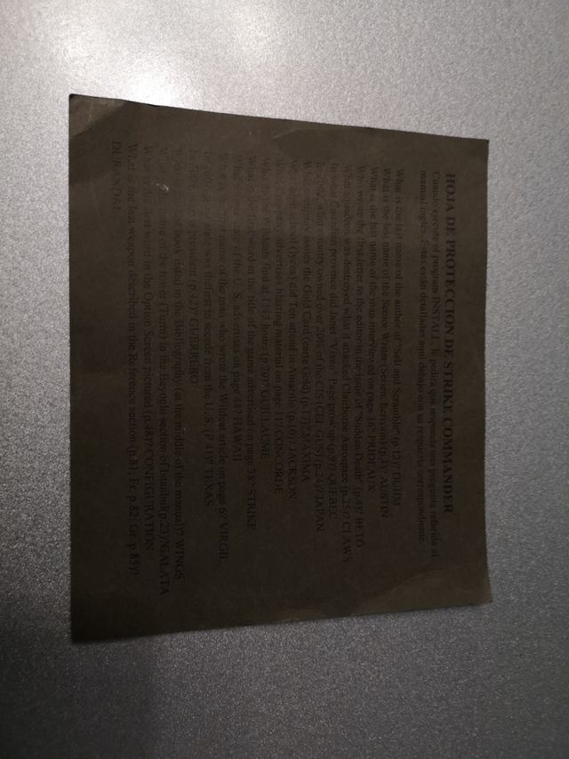 juego PC STRIKE COMMANDER