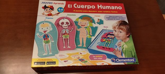 Juego educativo sobre el cuerpo humano