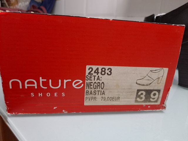 Botines tacón plataforma piel