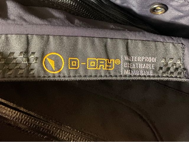 Chaqueta Dainese Tempest 2 D-dry Black Black