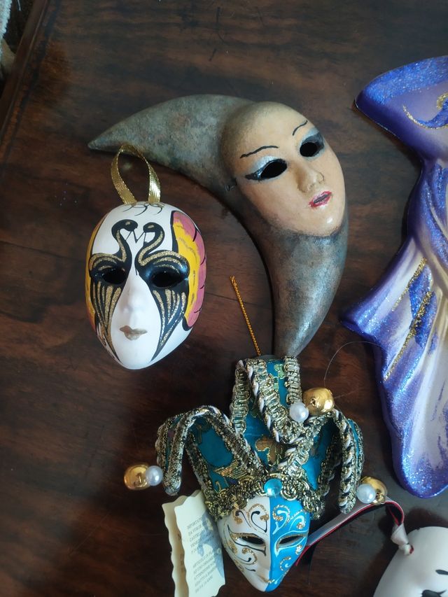 Máscaras decorativas de pared (8unidades)