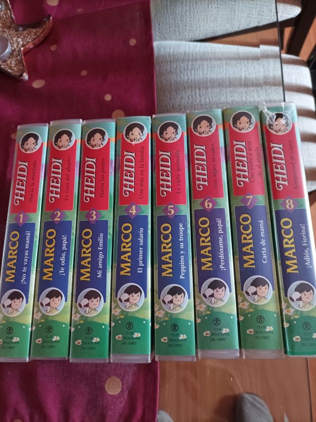 cintas video Heidi y Marcos