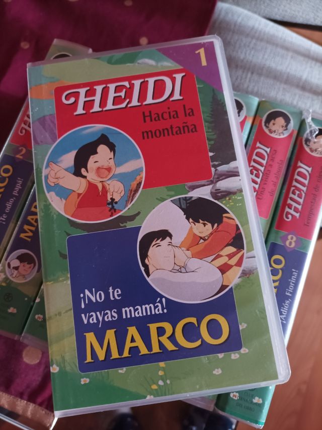 cintas video Heidi y Marcos