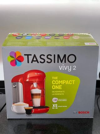 Cafetera tassimo vivy 2 bosch de segunda mano por 20 EUR en Villalba del  Alcor en WALLAPOP
