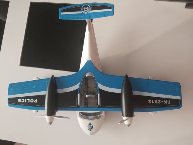 Hidroavión policía de playmobil