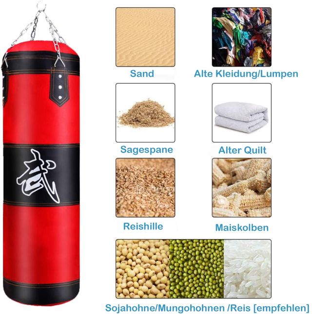 Saco de Boxeo Kit Niños MMA Muay Thai · Nuevo