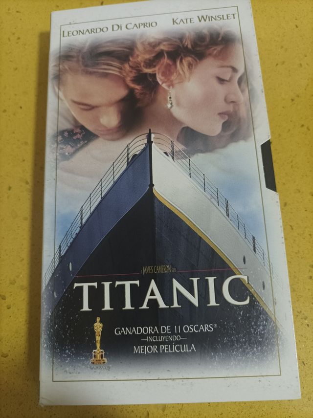 película original Titanic en video ,
