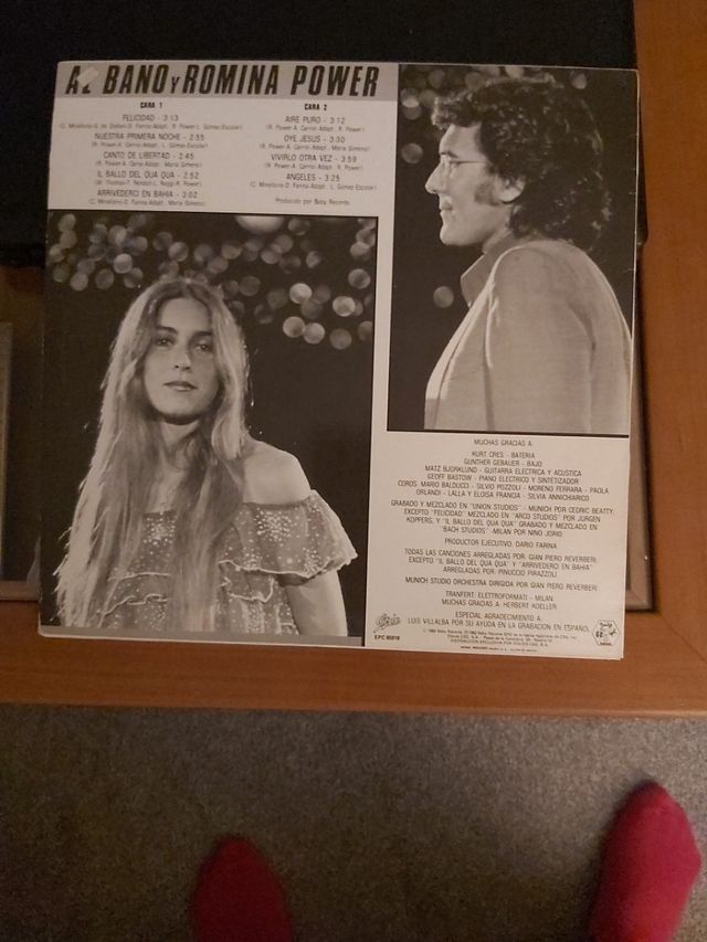 Albano y Romina Power