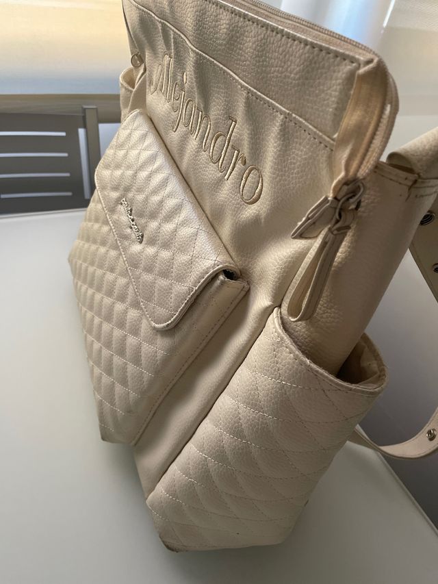 Mala de viagem/carro gravada com o nome