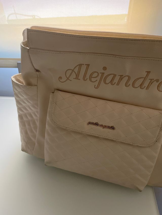 Mala de viagem/carro gravada com o nome