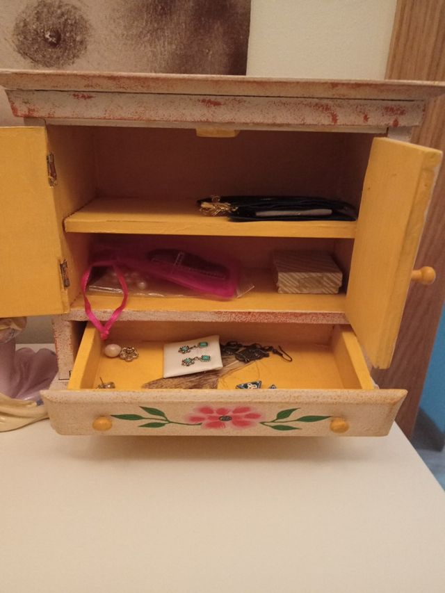 Caja joyero artesanal