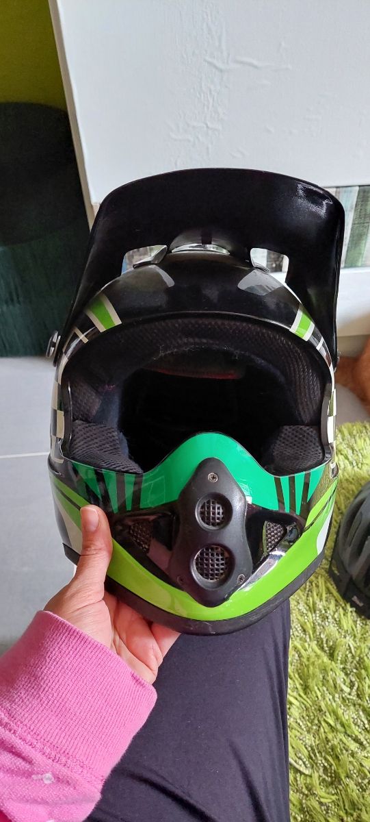 Casco de motocross talla L