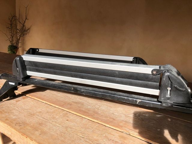 🚗 THULE Barras de techo y porta esquis Focus C-max