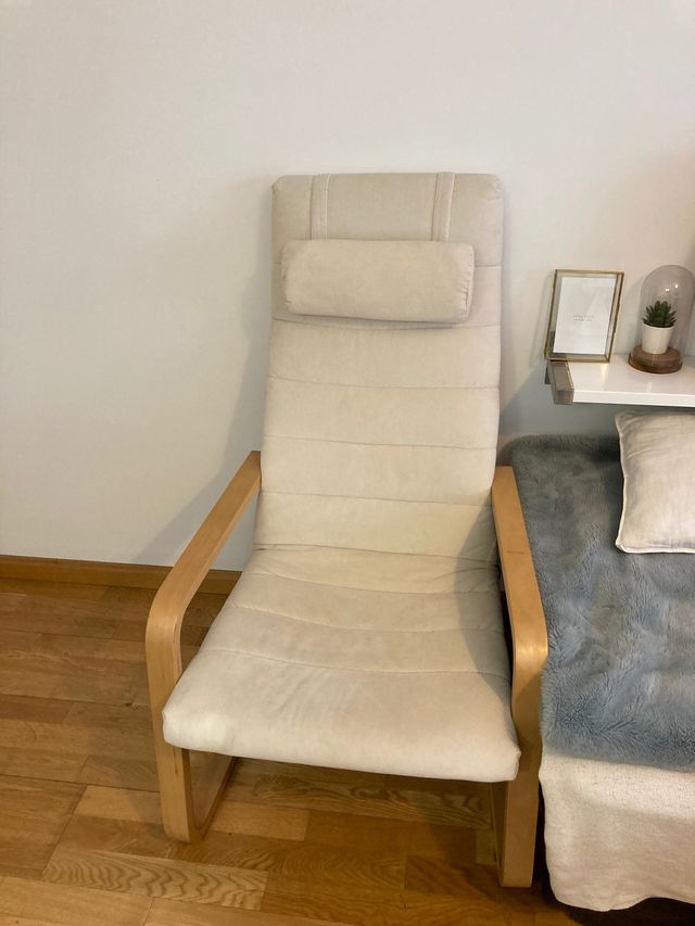 Silla mecedora + Reposapies