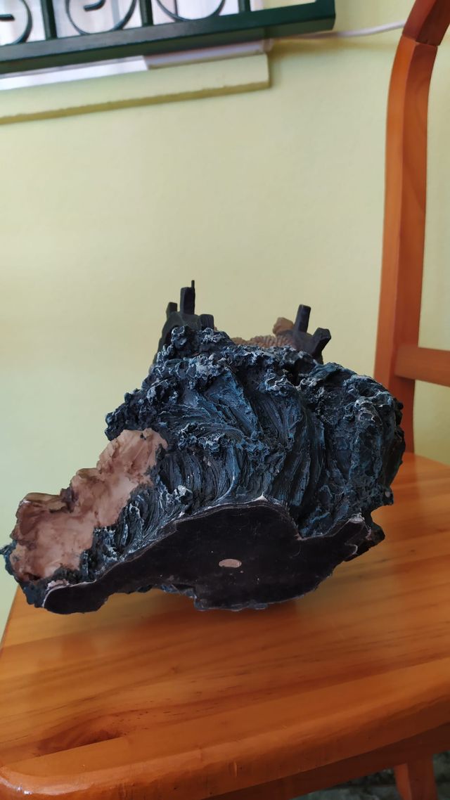 Figura de resina, el marinero.