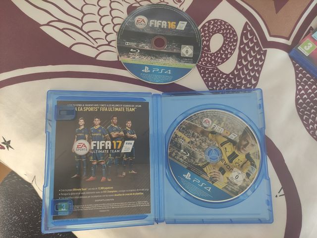 FIFA 17 y 16 PS4