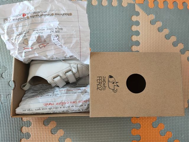 Zapato Feroz Moraira Microfibra Blanco Talla XL