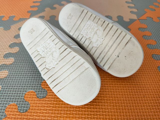 Zapato Feroz Moraira Microfibra Blanco Talla XL