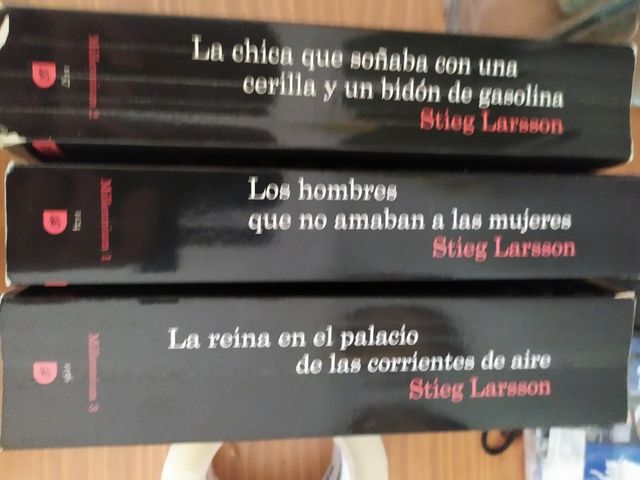 Trilogía de  Stieg Larsson