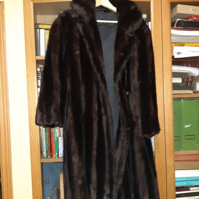 abrigo de piel