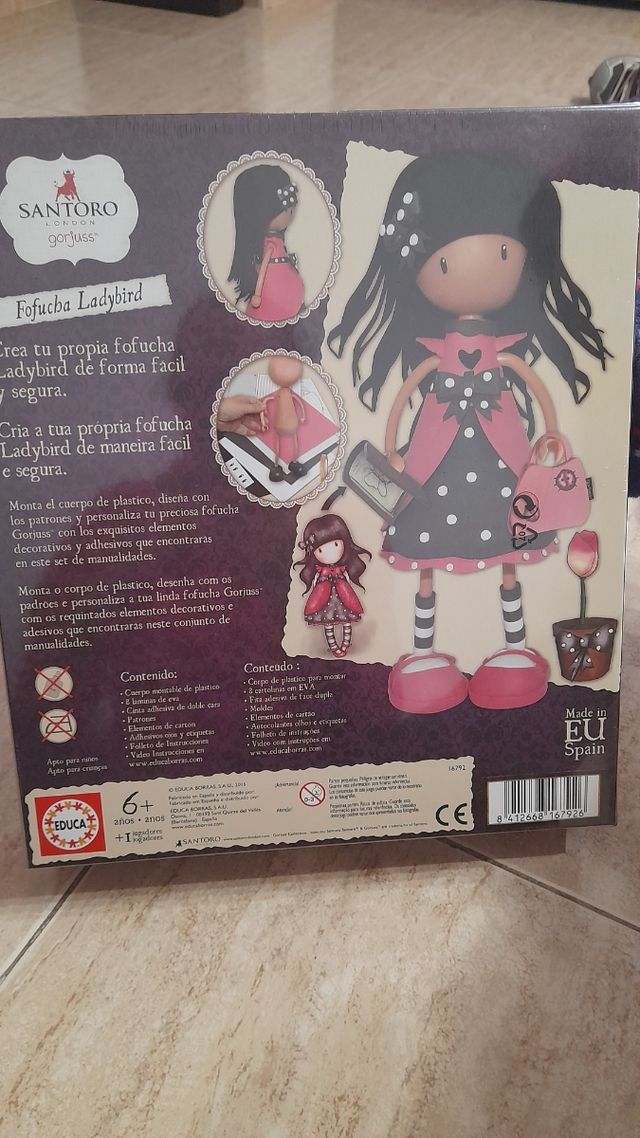 Fofucha Gorjuss Ladybird