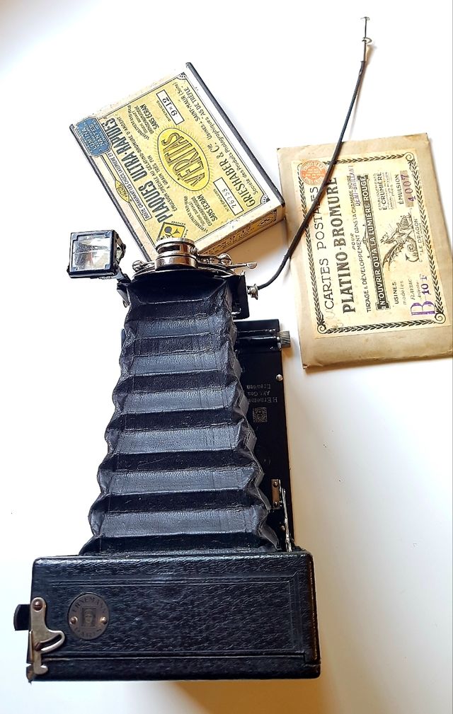 H. Ernemann (doble obturador) + accesorios