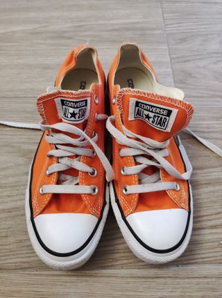 Zapatilla Naranja Converse Chuck Taylor All Star OX Venetian - Comprá Ahora  | Dafiti Argentina
