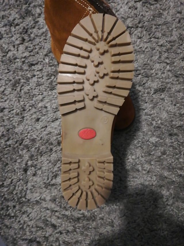 Botas de piel Talla 37.