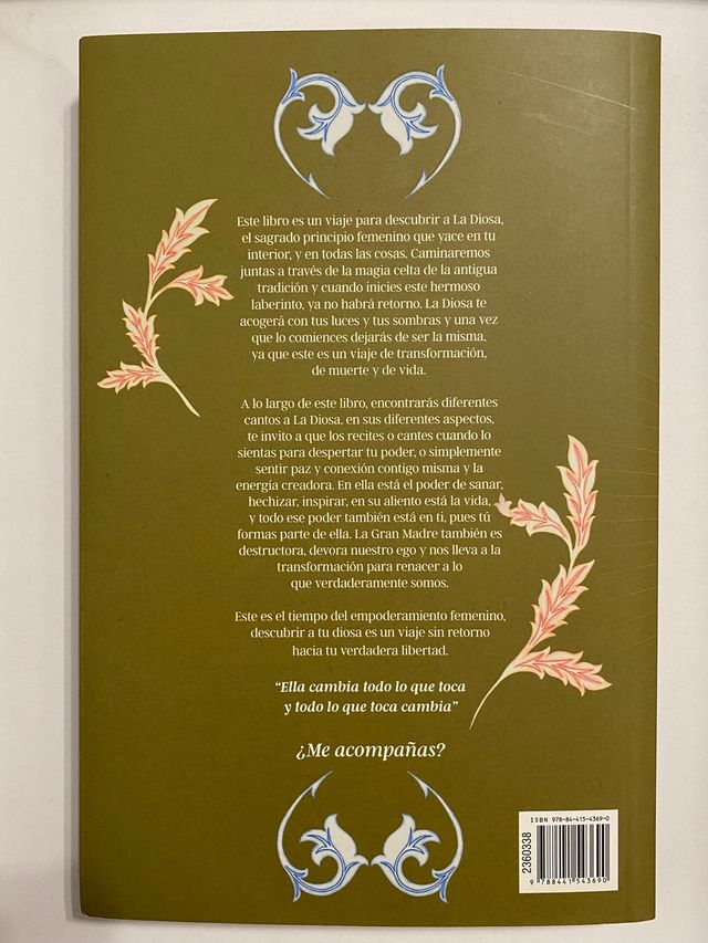 La diosa. El sagrado principio femenino. Oberon