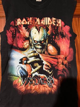 camiseta iron maiden virtual xi