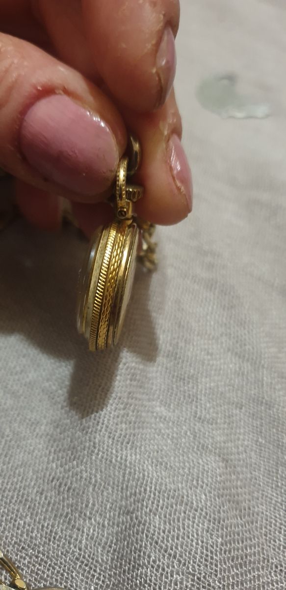 Reloj de bolsillo Verni antiguo