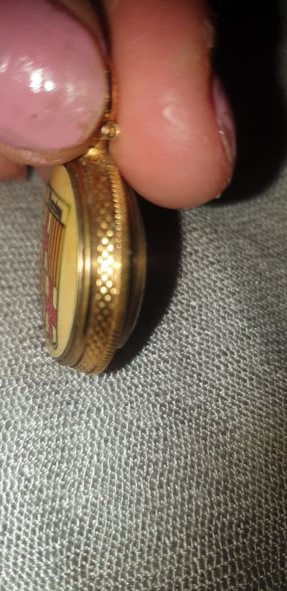 Reloj de bolsillo Verni antiguo