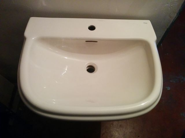 Lavabo ROCA con pedestal
