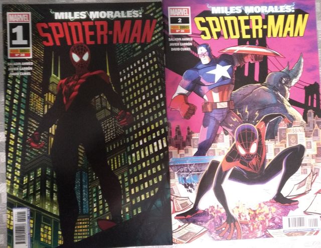 Miles Morales Spiderman #1 y #2