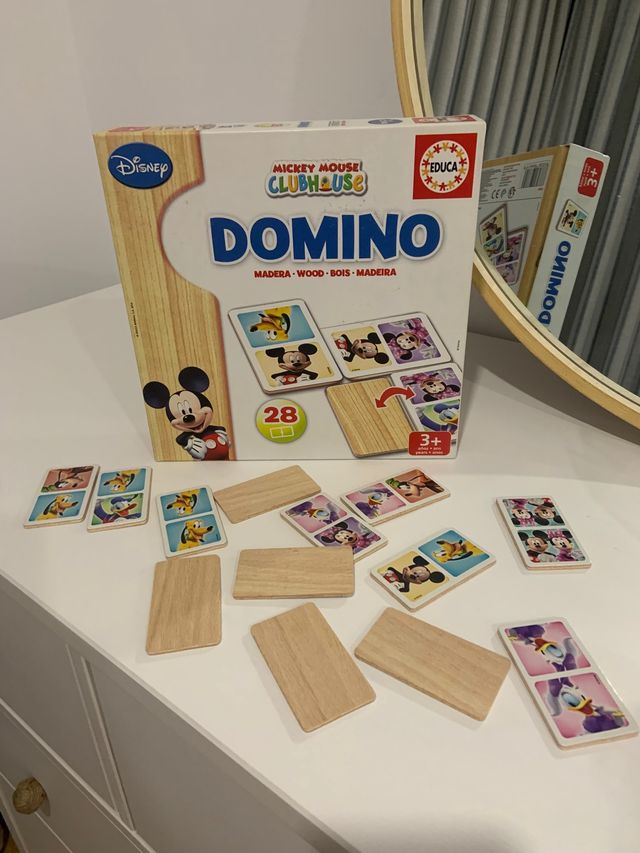 Domino De Madera Mickey Mouse Domino De Madera Mickey Mouse
