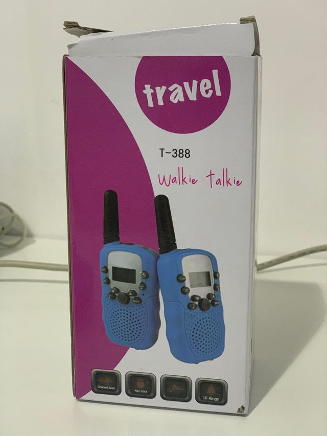 Walkie talkie RT388 (color azul)