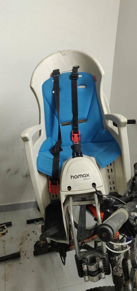 Silla bici portabebé bicicleta