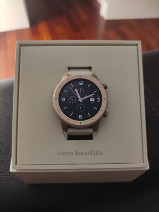 Amazfit GTR 42 mm Cherry blossom pink de segunda mano por 45 EUR en San  Sebastián de Los Reyes en WALLAPOP