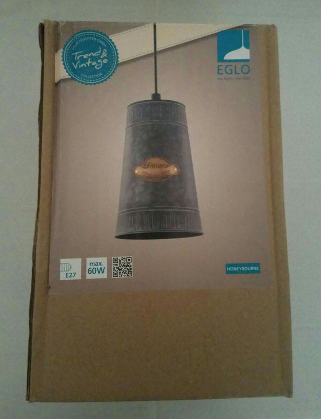 Juego de lámparas vintage