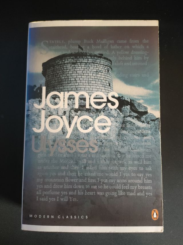 Libro Ulysses de James Joyce