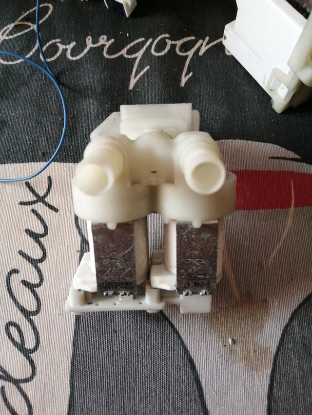 Válvula Solenoide De Entrada Doble De Lavadora