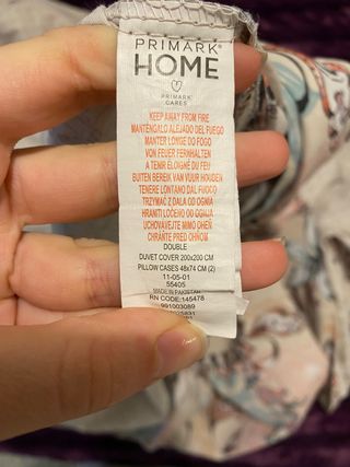 Sábanas + sábana bajera + Funda almohada de segunda mano por 10 EUR en  Madrid en WALLAPOP